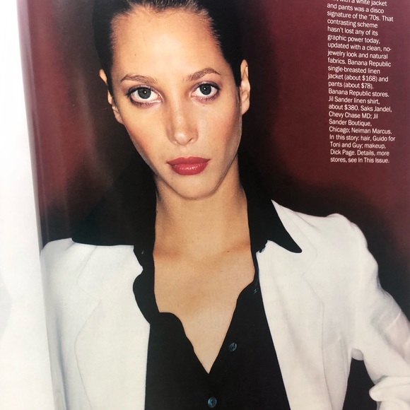 Vogue MAY 1994 GEENA DAVIS COVER - Picture 11 of 14